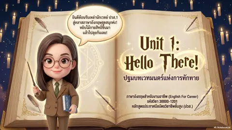 ภาษาอังกฤษเพื่อการอาชีพ 