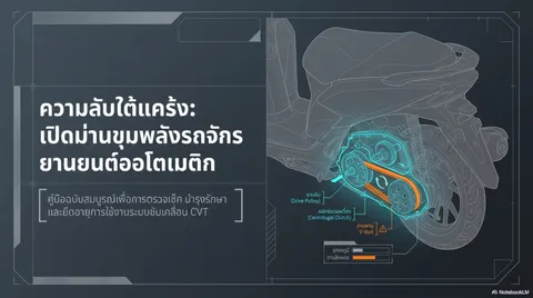 สายพานออโตเมตริกรถจักรยานยนต์