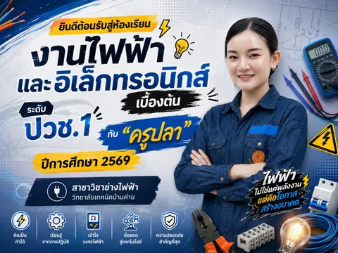 แนะนำรายวิชา ช่างไฟฟ้า