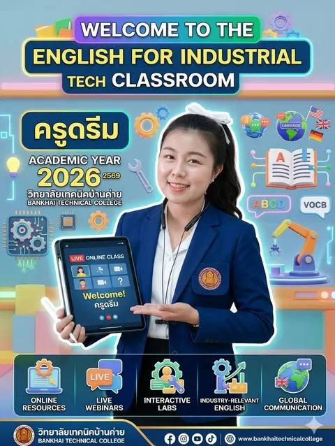 โปรเตอร์ต้อนรับเปิดเทอม