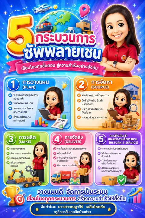 กระบวนการซัพพลายเชน