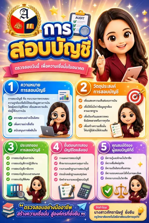 สรุปการสอบบัญชี