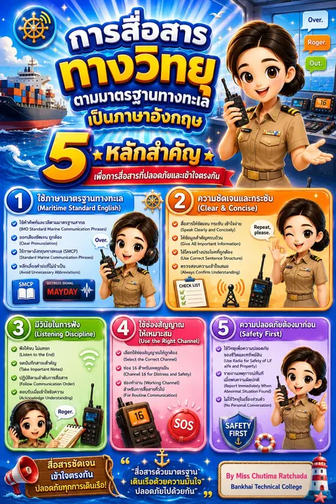 สื่อสารทางวิทยุตามมาตรฐานทางทะเล