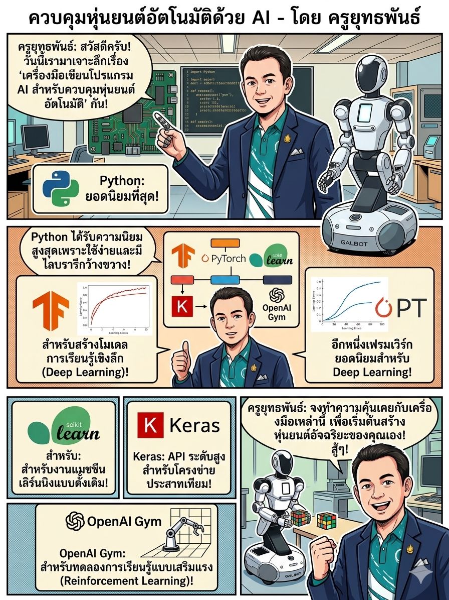 การเขียนโปรแกรมควบคุม