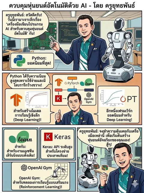 การเขียนโปรแกรมควบคุม