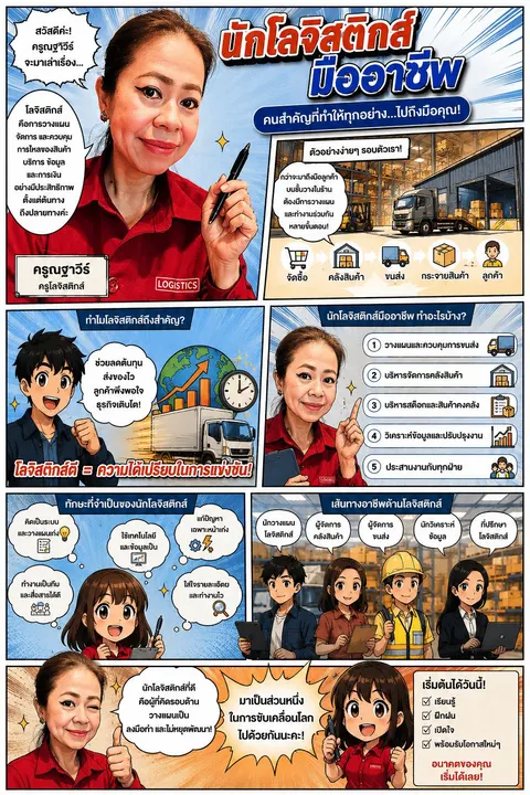 การตูนช่อง นักโลจิสติกส์