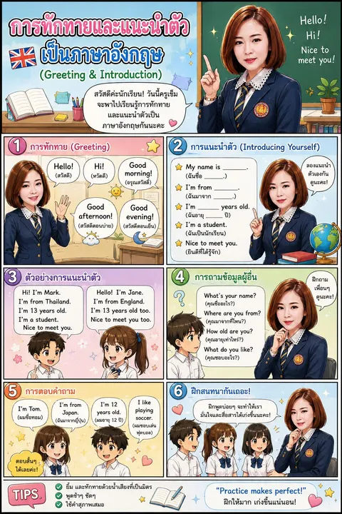 การ์ตูนช่อง แบบเรียน