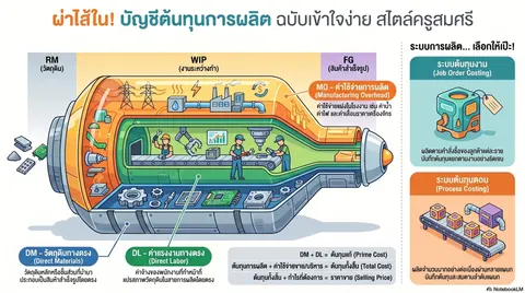 ระบบบัญชีสำหรับกิจการที่ทำการผลิตสินค้า