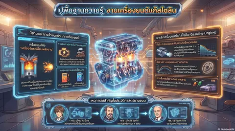 ประวัติเครื่องยนต์แก๊สโซลีน