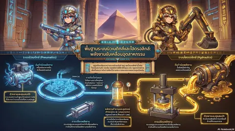 พื้นฐานระบบนิวเมติกส์และไฮดรอลิกส์
