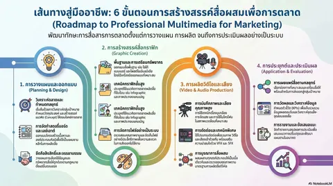 การรผลิตสื่อผสมทางการตลาด
