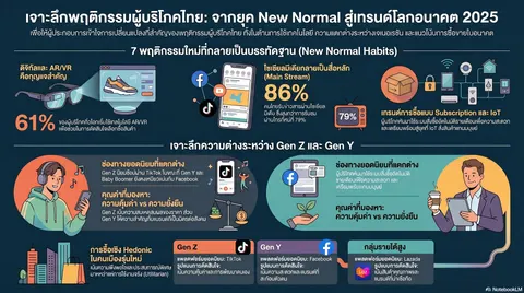 Inforgraphic เจาะลึกพฤติกรรมผู้บริโภคไทย2025