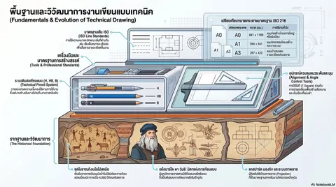 งานวิวัฒนาการของงานเขียนแบบ