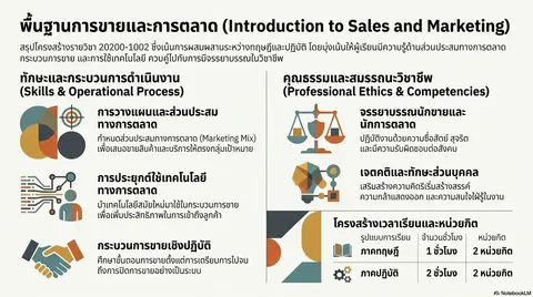การตลาดและการขายเบื่องต้น