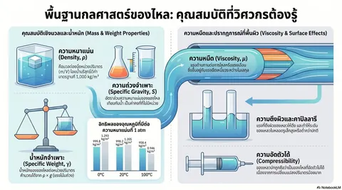 คุณสมบัติของไหล