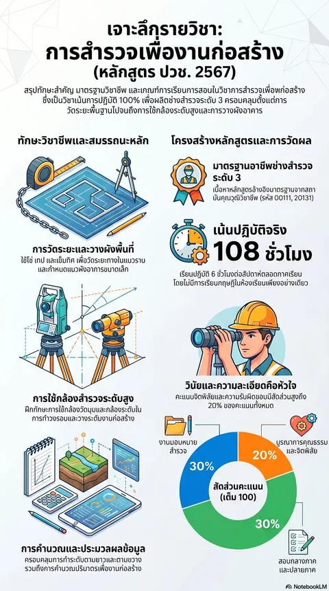 สำรวจเพื่อการก่อสร้าง
