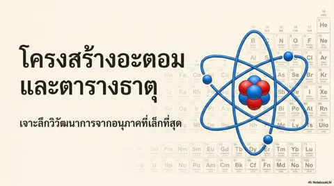 โครงสร้างอะตอมและตารางธาตุ