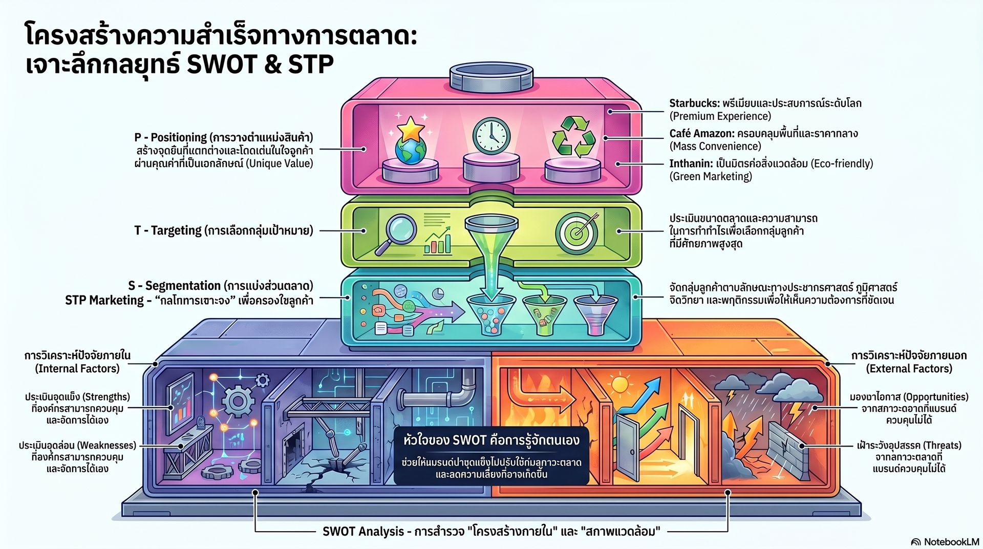 โครงสร้างการตลาดแบบเจาะลึกกลยุทธ์