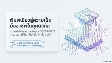 สไลด์นำเสนอ เทคโนโลยีในอาชีพ