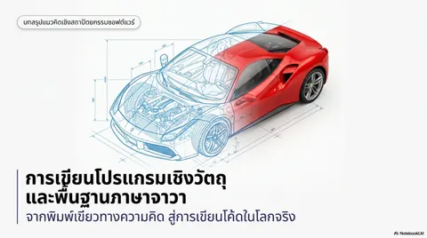 การเขียนโปรแกรมเชิงวัตถุ