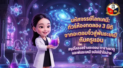โครงสร้างอะตอมและตารางธาตุ