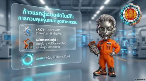 หลักการหุ่นยนต์เบื้องต้น