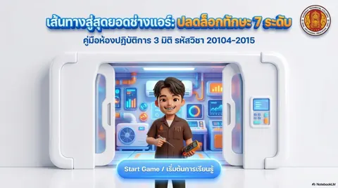 เส้นทางสู่สุดยอดช่างแอร์