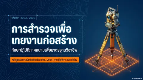 สำรวจเพื่อการก่อสร้าง