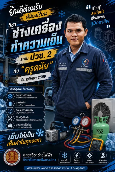 Poster ต้อนรับเปิดเทอม
