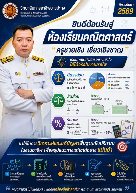 Poster ต้อนรับเปิดเทอม