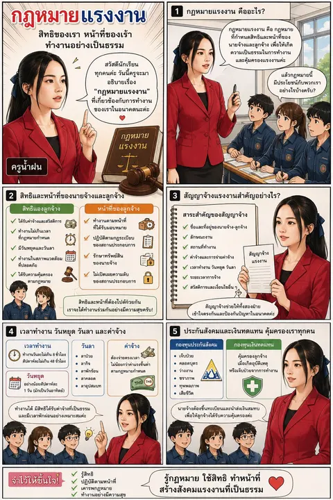 Infographic การ์ตูนช่อง
