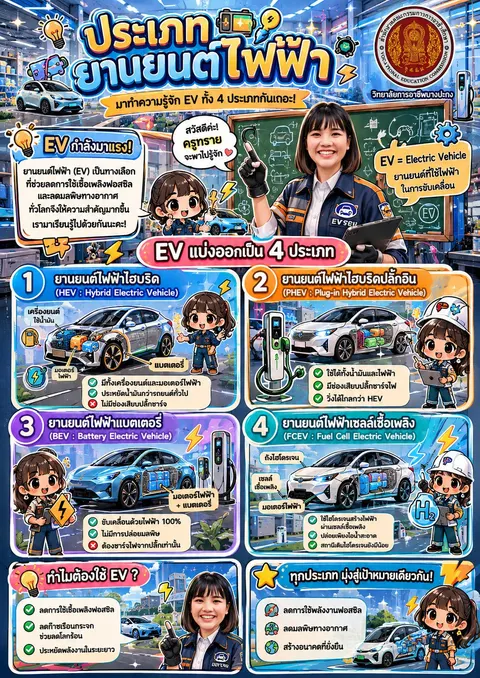 ประเภทยานยนต์ไฟฟ้า