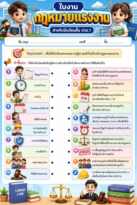 งานชิ้นที่ 4 ใบงาน