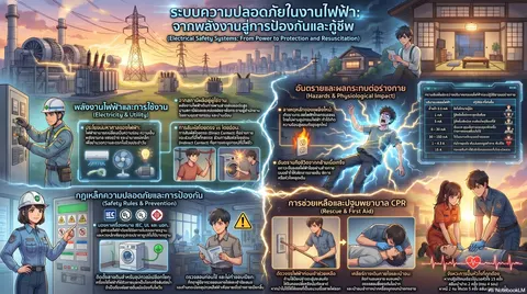 ความปลอดภัยในการทำงานกับไฟฟ้า