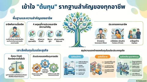 ต้นทุนงานอาชีพ