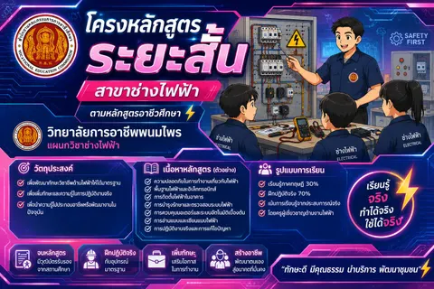 ป้ายโครงการระยะสั้น