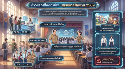 ปฐมนิเทศนักเรียน นักศึกษาออกฝึกงาน 69