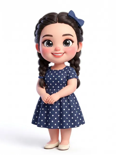 การ์ตูน 3D แบบ chibi