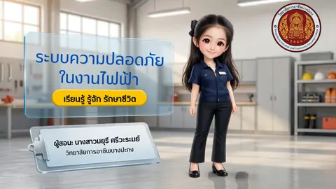 ระบบความปลอดภัย ในงานไฟฟ้า