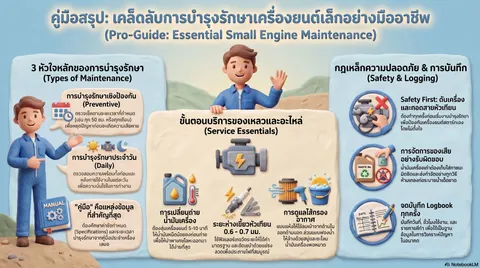 การบำรุงรักษาเครื่องยนต์เล็ก