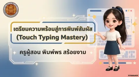 เตรียมความพร้อมพิมพ์สัมผัส