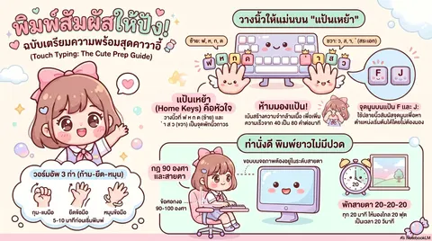 เตรียมความพร้อมพิมพ์สัมผัส