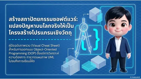 ออกแบบโครงสร้างและองค์ประกอบโปรแกรมเชิงวัตถุ