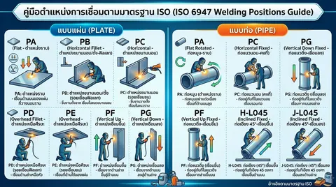 ตำแหน่งท่าเชื่อม