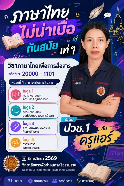 วิชาภาษาไทย