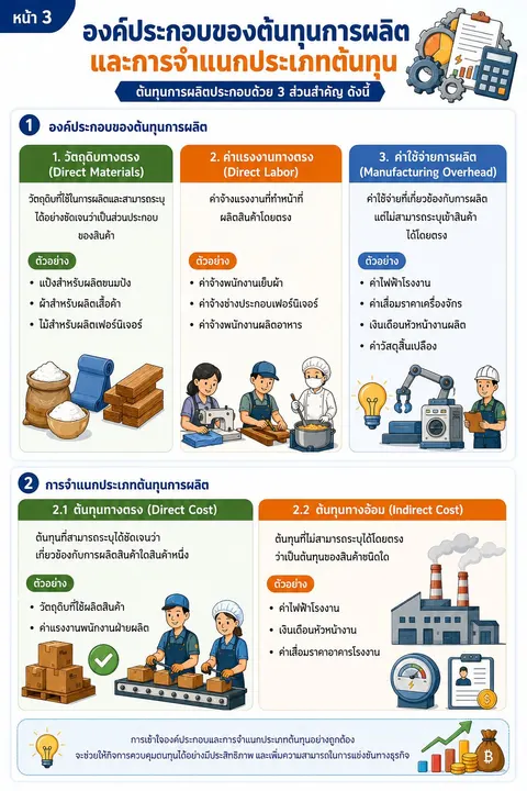 องค์ประกอบต้นทุน