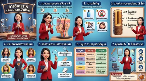 การวิเคราะห์เส้นผมและหนังศีรษะ