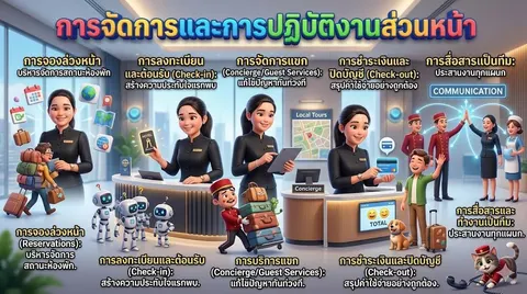 การจัดการและการปฏิบัติงานส่วนหน้า