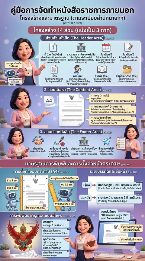 โครงสร้างหนังสือราชการภายนอก