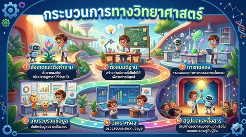 กระบวนการทางวิทยาศาสตร์